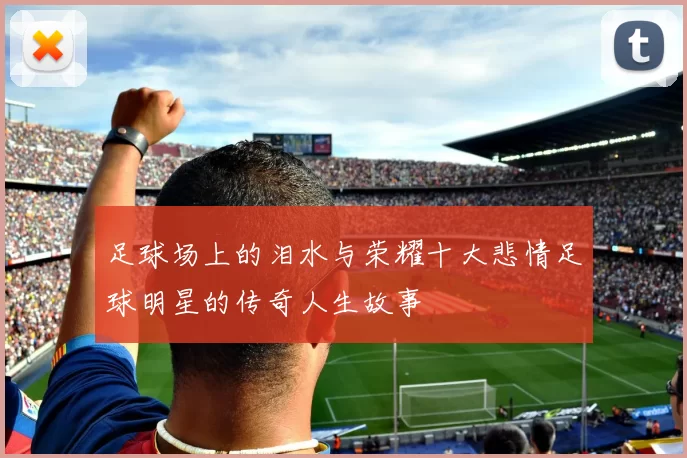 足球场上的泪水与荣耀十大悲情足球明星的传奇人生故事