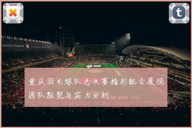 重庆羽毛球队总决赛精彩配合展现团队默契与实力分析
