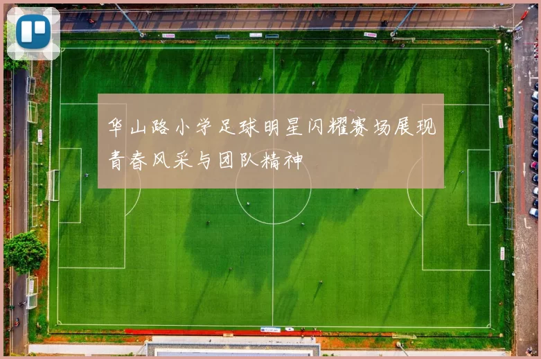 华山路小学足球明星闪耀赛场展现青春风采与团队精神